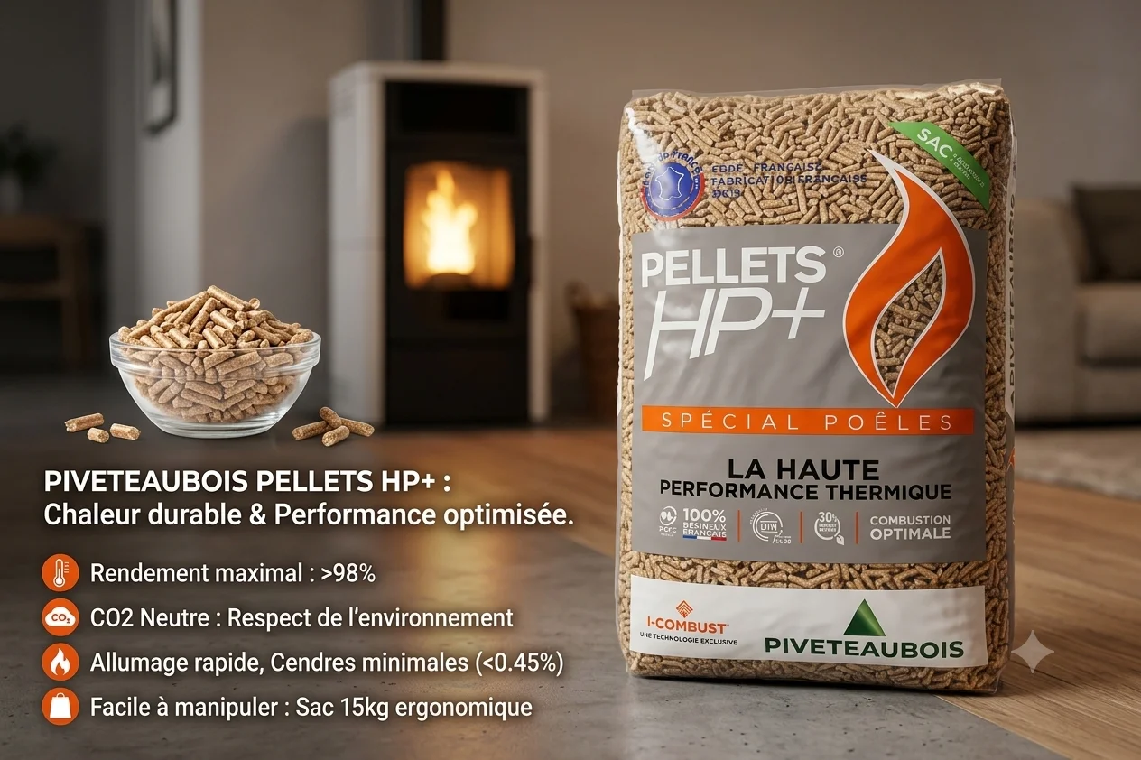 Sac de granulés piveteaubois.