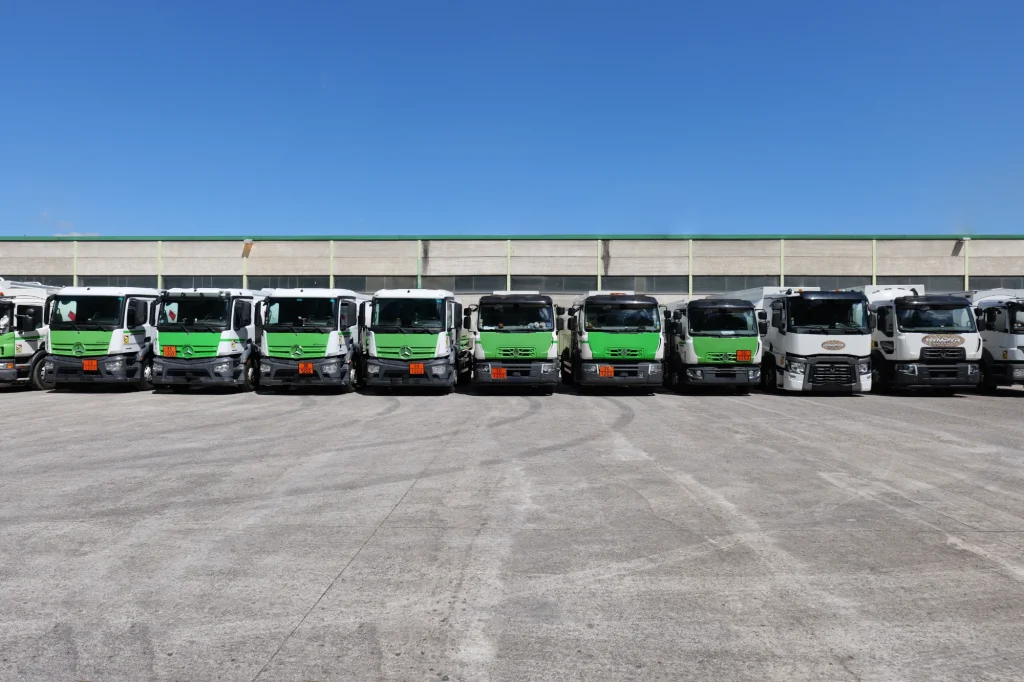 Flotte de camions de transport de carburant de Hympyr Energies